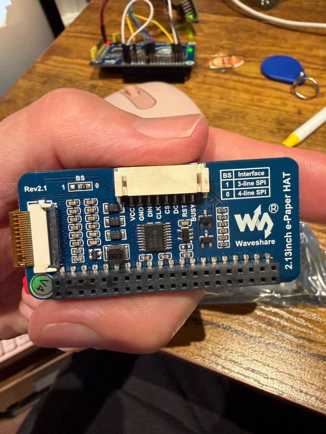 The board that drives my e-ink screen.